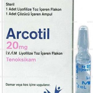 Arcotil I.M./I.V. Liyofilize Powder Iceren Vial