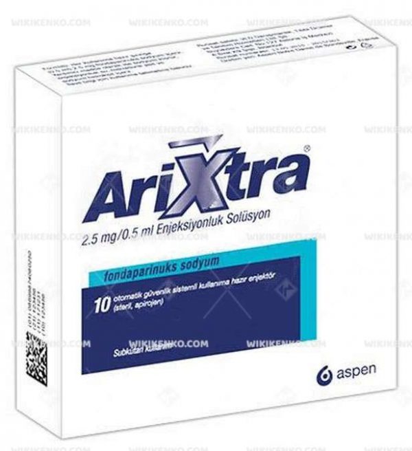 Arixtra Injection Solution Iceren Kullanima Hazir Syringe 2.5 Mg