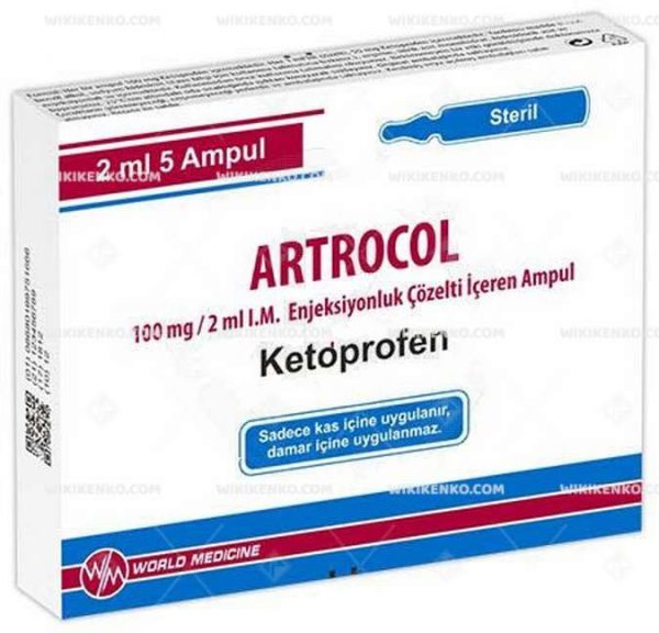 Artrocol I.M. Injection Solution Iceren Ampul