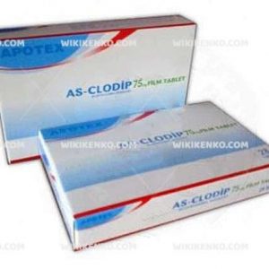 As - Clodip Film Tablet  75 Mg