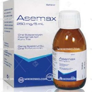Asemax Oral Suspension Hazirlamak Icin Kuru Powder 250 Mg