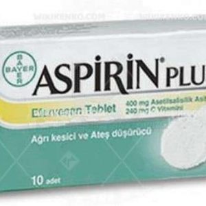 Aspirin Plus C Efervesan Tablet