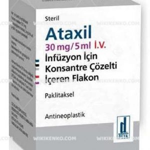 Ataxil I.V. Infusion Icin Konsantre Solution Iceren Vial 30 Mg / 5 Mg