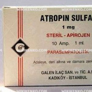 Atropin Sulfat Ampul – Galen  1 Mg