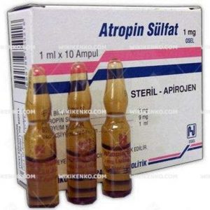 Atropin Sulfat Ampul - Osel  1 Mg