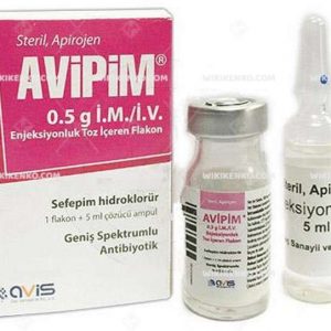 Avipim I.M./I.V. Injection Powder Iceren Vial  0.5 G