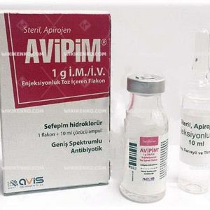 Avipim I.M./I.V. Injection Powder Iceren Vial  1 G