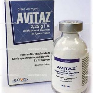 Avitaz I.V. Injection Liyofilize Powder Iceren Vial 2.25 G