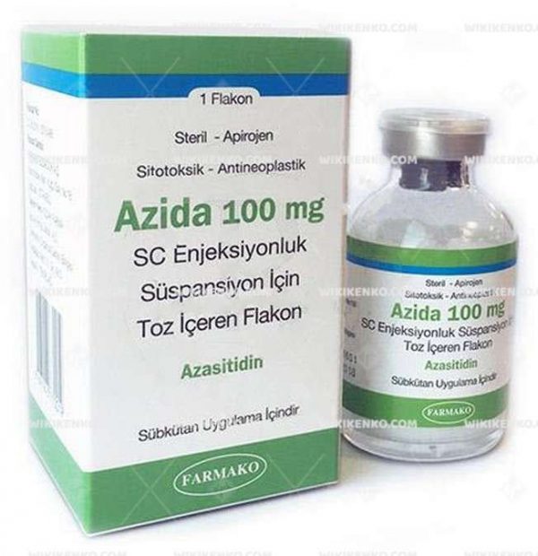Azida Sc Injection Suspension Icin Powder Iceren Vial