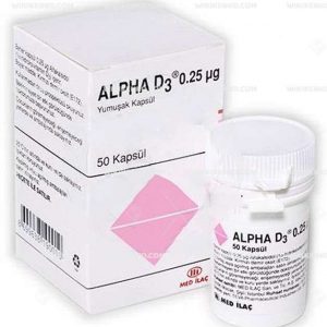 Alpha D3 Soft Capsule  0.25 Mcg