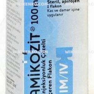 Amikozit I.M./I.V. Injection Solution Iceren Vial  100 Mg