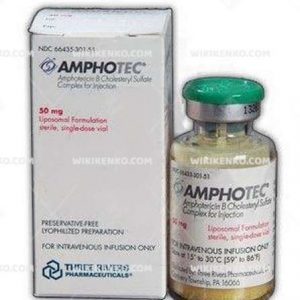 Amphotec Iv Infusion Icin Liyofilize Powder Iceren Vial