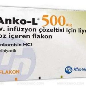 Anko – L Iv Infusion Solution Icin Liyofilize Powder Iceren Vial 500 Mg