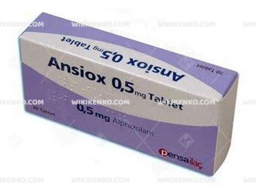 Ansiox Tablet 0.5 Mg