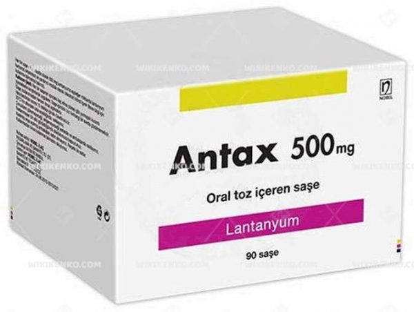Antax Oral Powder Iceren Sache 500 Mg