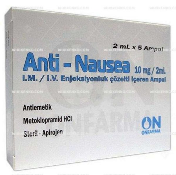 Anti - Nausea Im/ Iv Injection Solution Iceren Ampul