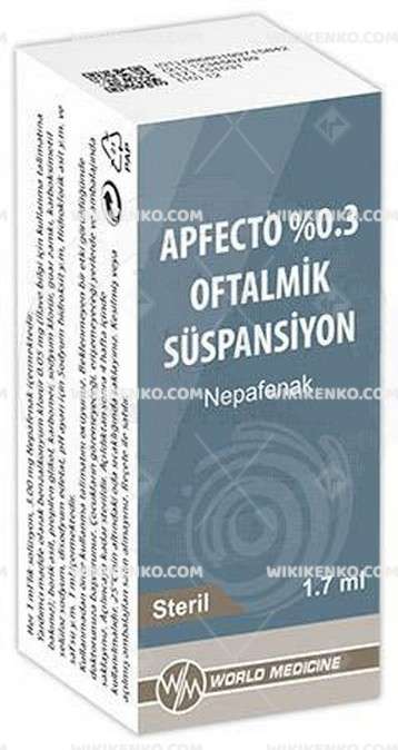 Apfecto Eye Drop, Suspension %0.3