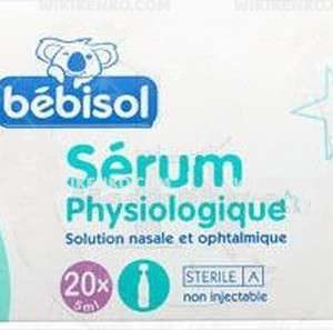 Bebisol Physiological Serum Nose Ve Eye Solutionu