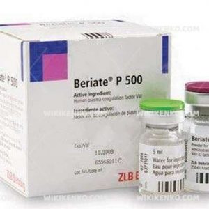 Beriate I.V. Injection/Infusion Icin Liyofilize Powder Iceren Vial  500 Mg