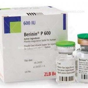 Berinin P I.V. Injection/Infusion Icin Liyofilize Powder Iceren Vial
