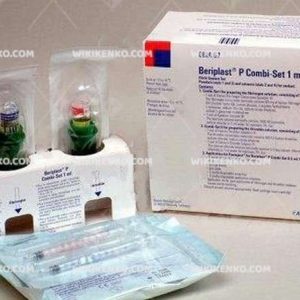 Beriplast P Combi Set, Trombin Solution Ve Fibrinojen Solution  1+1 Ml