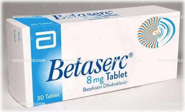 Betaserc Tablet 8 Mg