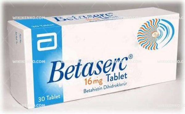 Betaserc Tablet 16 Mg
