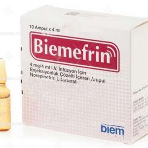 Biemefrin I.V. Infusion Icin Injection Solution Iceren Ampul