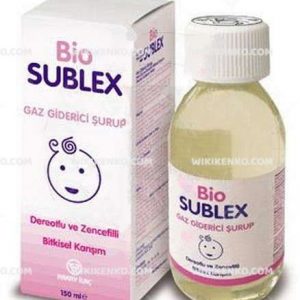 Bio Sublex Gaz Giderici Syrup
