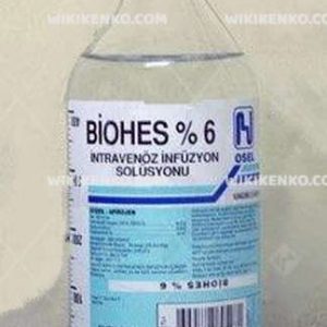 Biohes Intravenoz Infusion Solutionu  %6