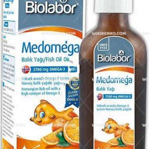 Biolabor Medomega Portakal Aromali Fish Oil