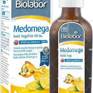Biolabor Medomega Limon Aromali Fish Oil
