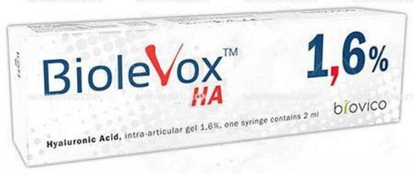 Biolevox Ha Intra - Artikuler Injection Icin Kullanima Hazir Enj. % 1.6