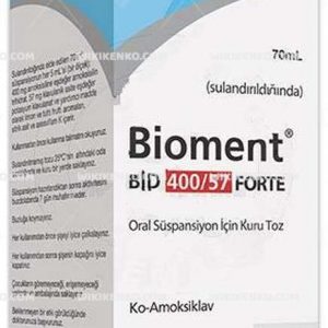 Bioment - Bid 400/57 Forte Oral Suspension Icin Kuru Powder