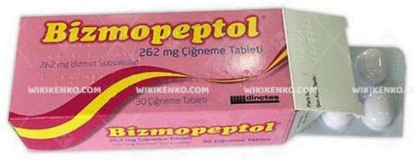 Bizmopeptol Chewable Tablet