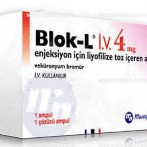 Blok – L Iv Injection Icin Liyofilize Powder Iceren Ampul