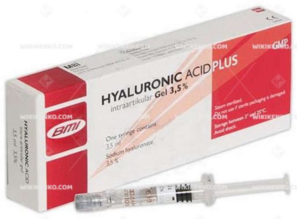Bmi Hyaluronic Acid Plus Gel Intraartikuler Gel