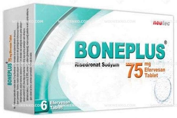Boneplus Efervesan Tablet 75 Mg