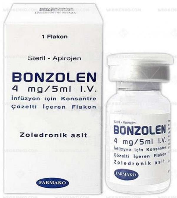 Bonzolen I.V. Infusion Icin Konsantre Solution Iceren Vial
