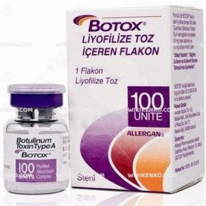 Botox Liyofilize Powder Iceren Vial