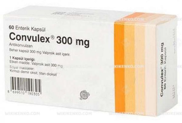Convulex Enterik Capsule 300 Mg