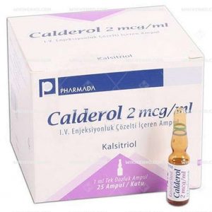 Calderol I.V. Injection Solution Iceren Ampul 2 Mcg