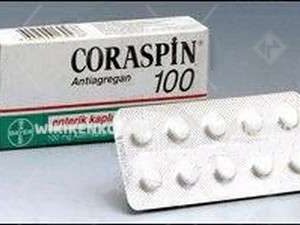 Coraspin Enterik Coated Tablet 100 Mg