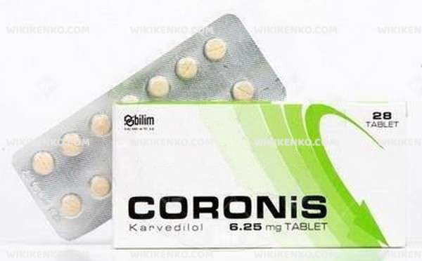 Coronis Tablet 6.25 Mg