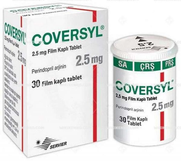 Coversyl Film Coated Tablet 2.5 Mg