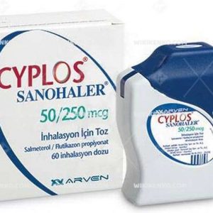 Cyplos Sanohaler Inhalation Icin Powder 50 Mcg/250Mcg