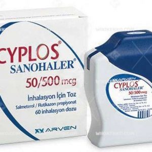 Cyplos Sanohaler Inhalation Icin Powder 50 Mcg/500Mcg