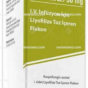Cancas I.V. Infusion Icin Liyofilize Powder Iceren Vial 50 Mg