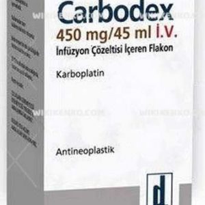 Carbodex I.V. Infusion Solution Iceren Vial 450 Mg