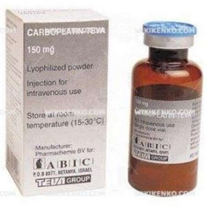 Carboplatin - Teva Liyofilize Powder Iceren Injection Vial